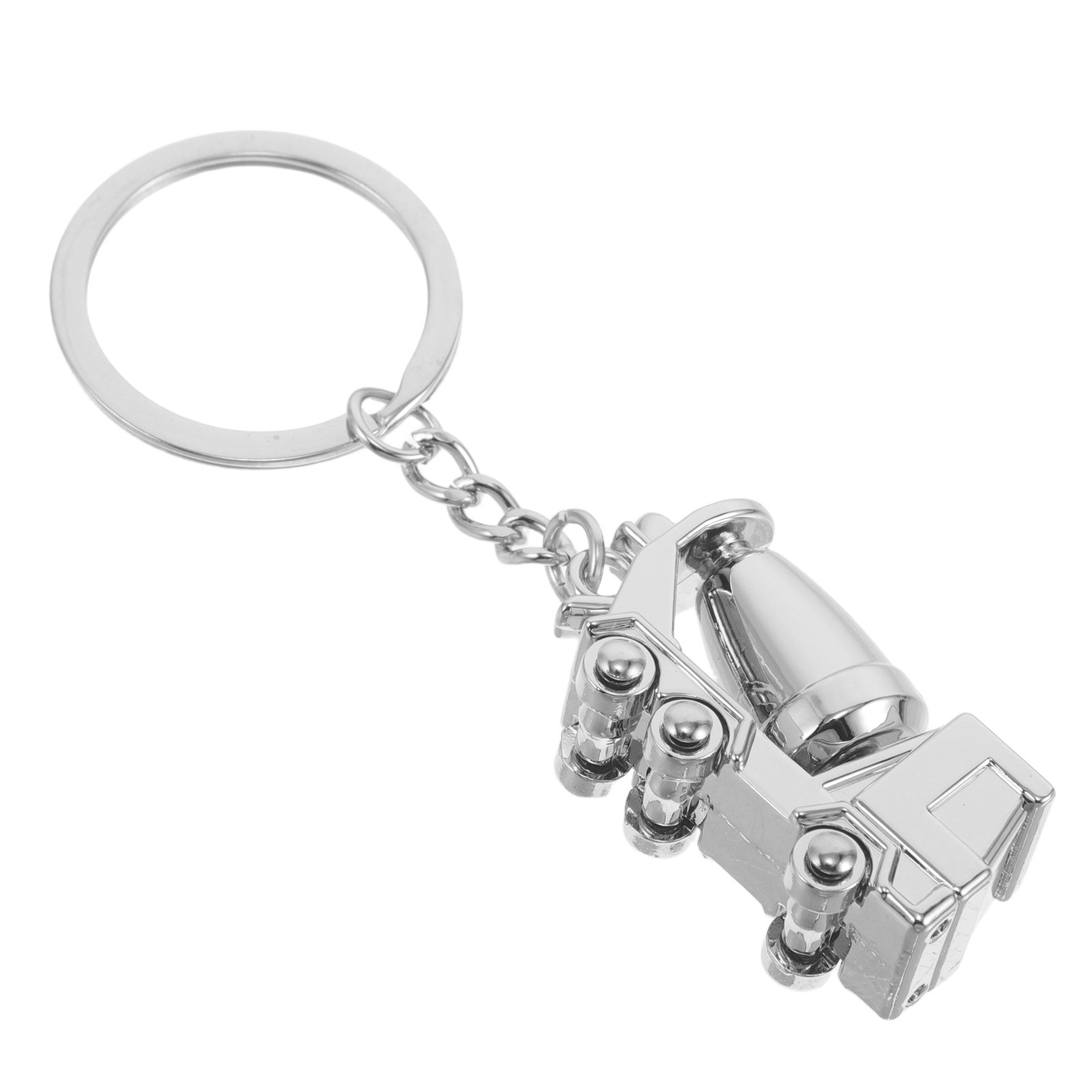 Heavy Equipment Key Ring - Portachiavi in lega 3D a forma