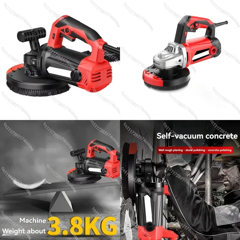 Floor Grinding Machine - Levigatrice per Pareti Senza Polvere per