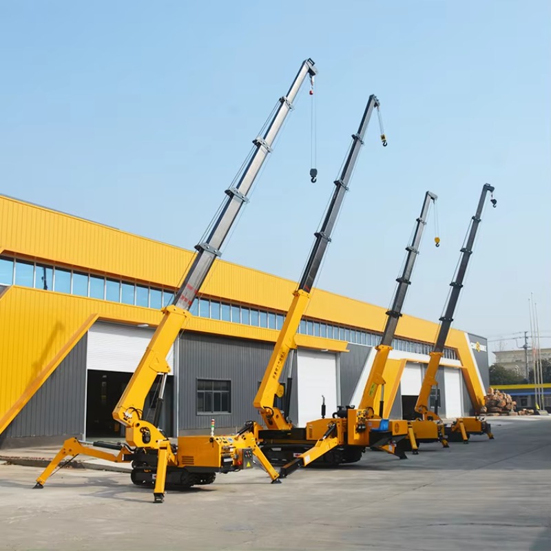 Gru idraulica a ragno 8T per i - Heavy Equipment In Construction recensione e prezzo