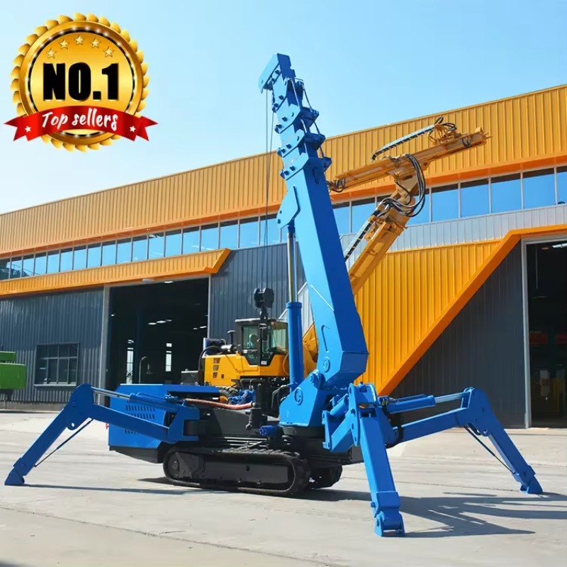 Gru idraulica a ragno 8T per i - Heavy Equipment In Construction recensione e prezzo